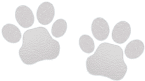 FURFIELD paws decoration